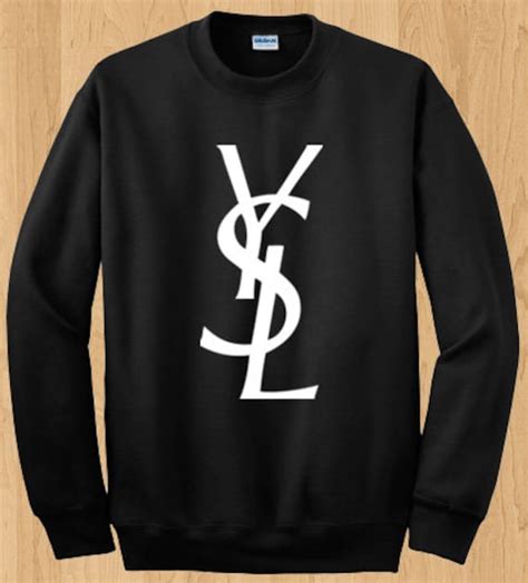 ysl sweater dress|ysl crewneck sweatshirt.